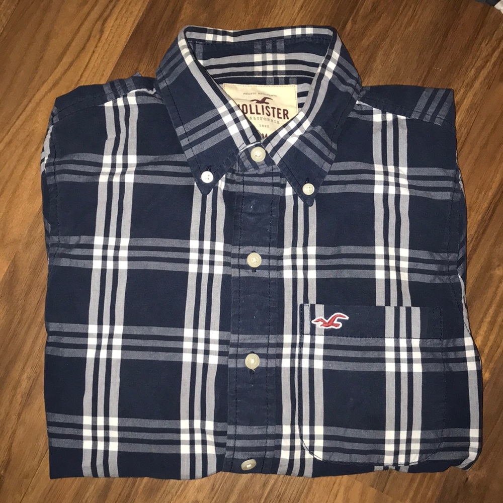 Men’s Plaid Button Down Shirt
